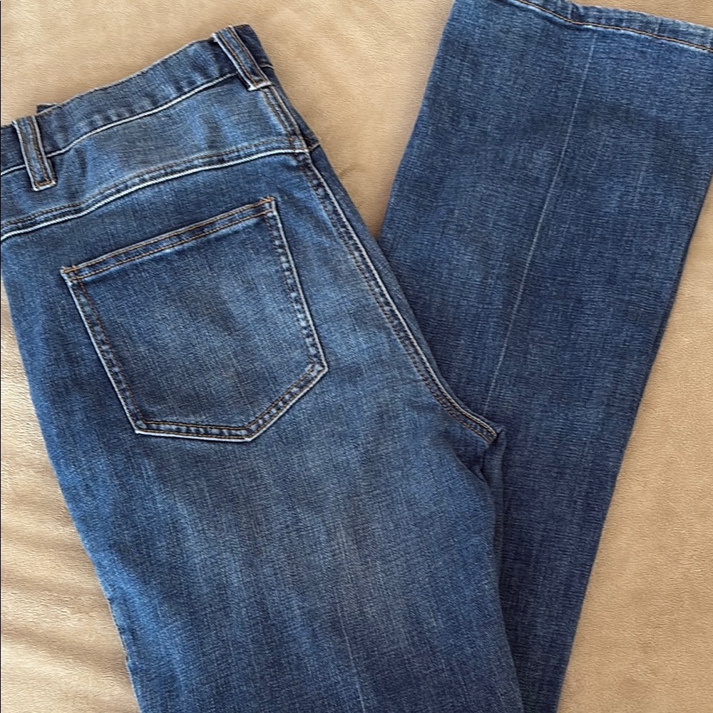 CAbi Women's Blue Boot Cut Jeans 5th Ave - Picture 4 of 4